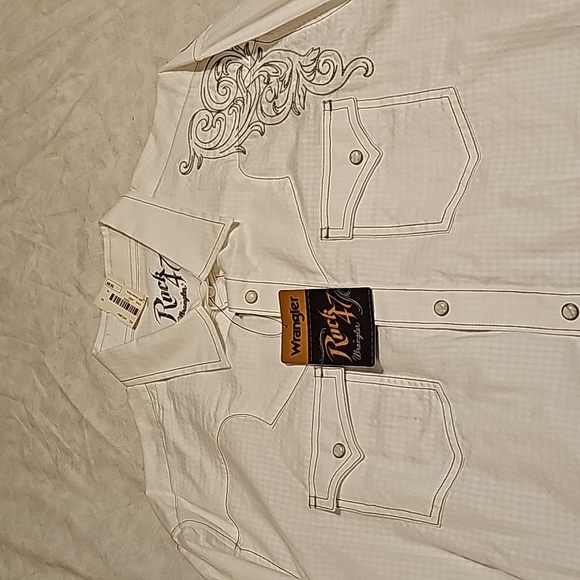 Wrangler Rock 47 Casual Shirt XL - Picture 3 of 8